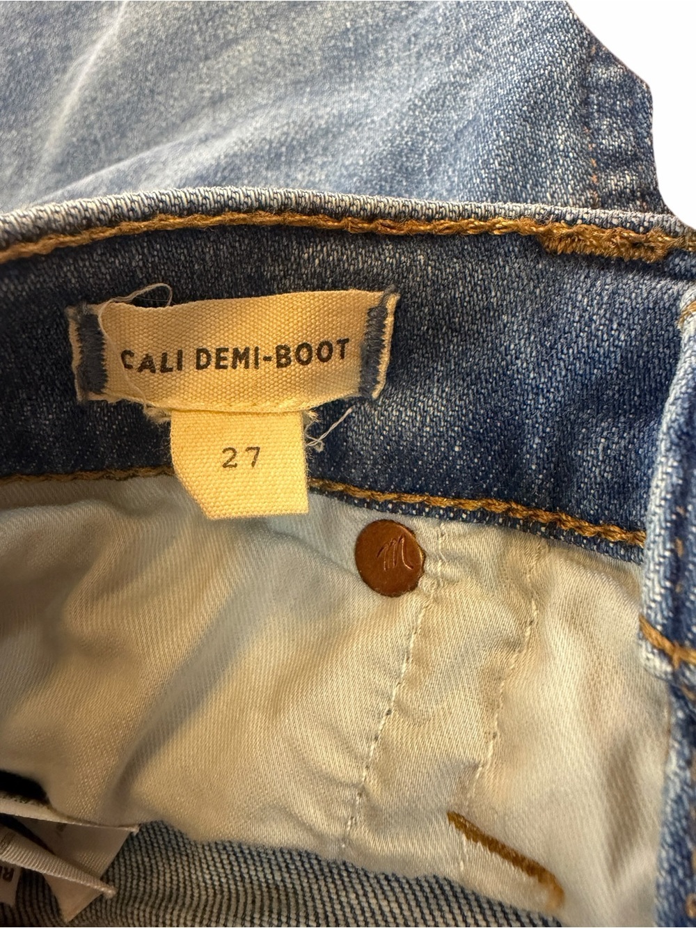 Madewell Cali Demi-Boot Jeans - Picture 4 of 8